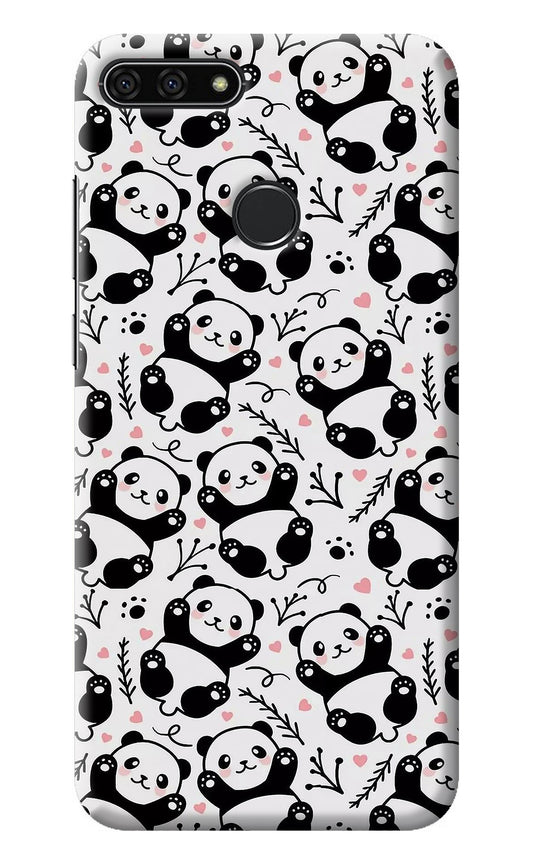 Cute Panda Honor 7A Back Cover
