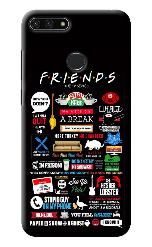 FRIENDS Honor 7A Back Cover