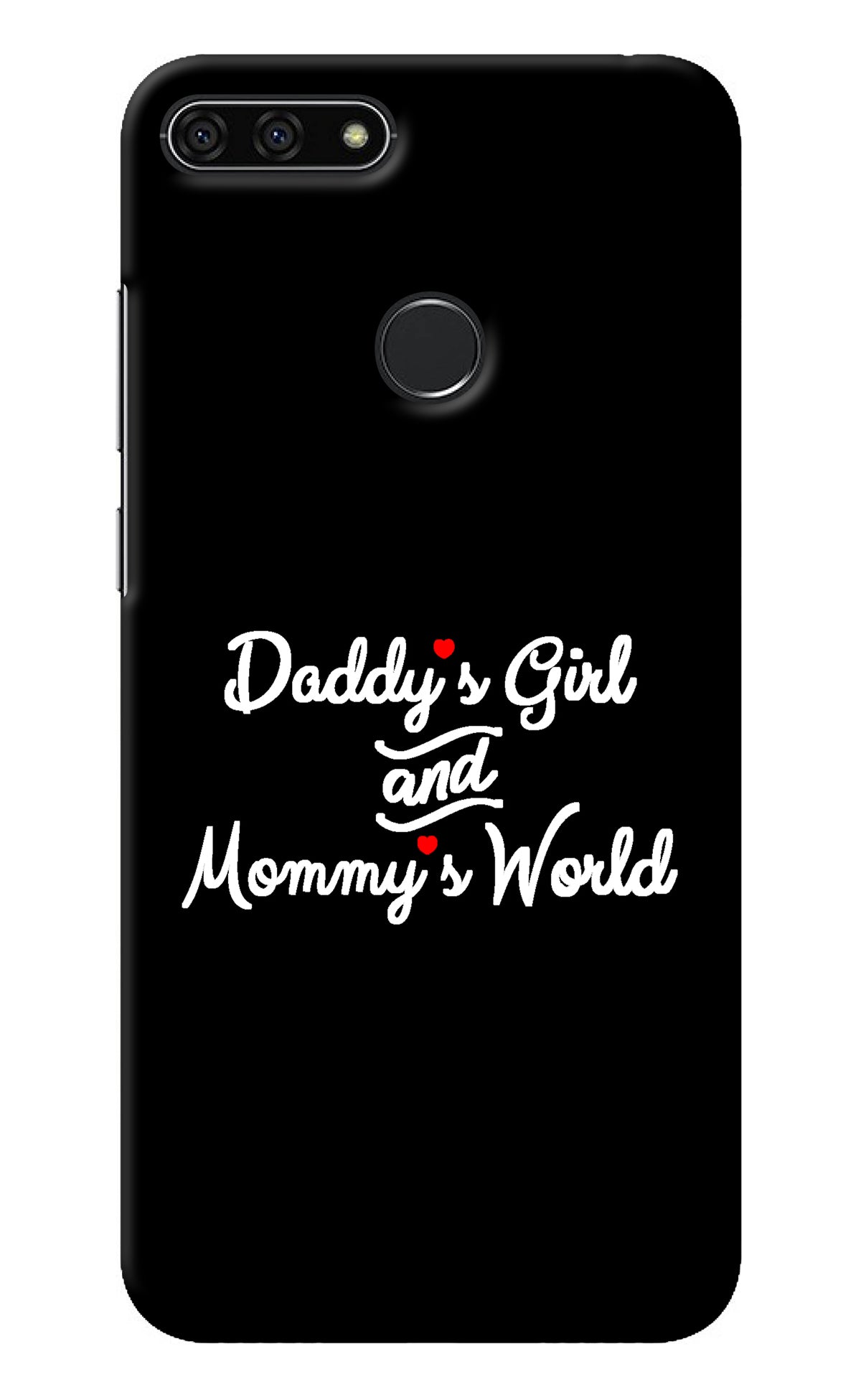 Daddy's Girl and Mommy's World Honor 7A Back Cover