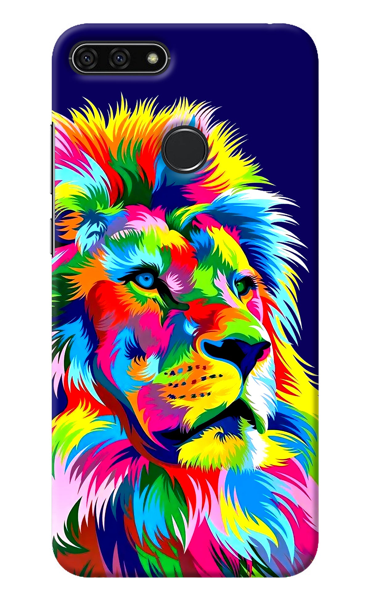 Vector Art Lion Honor 7A Back Cover