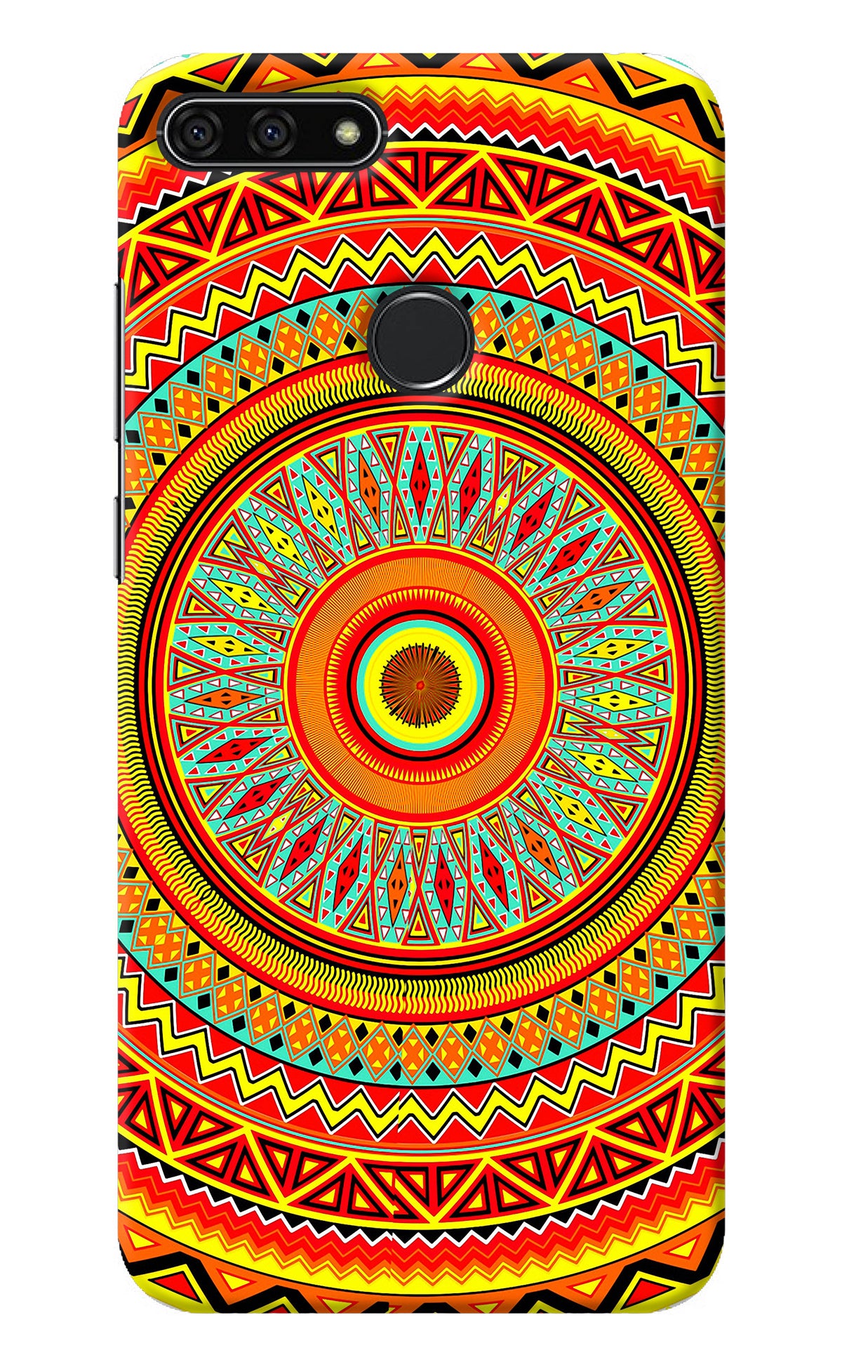 Mandala Pattern Honor 7A Back Cover