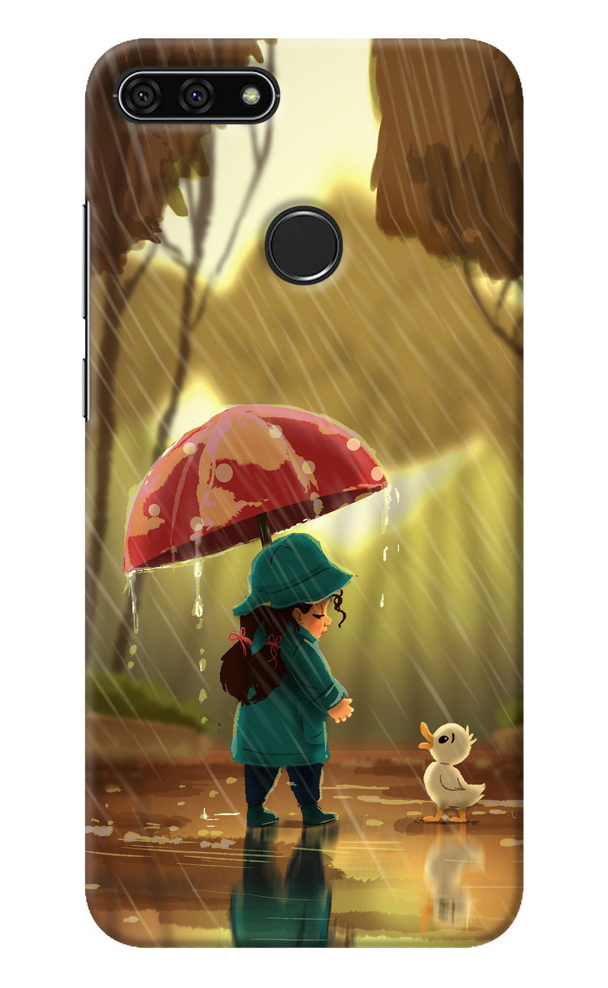 Rainy Day Honor 7A Back Cover