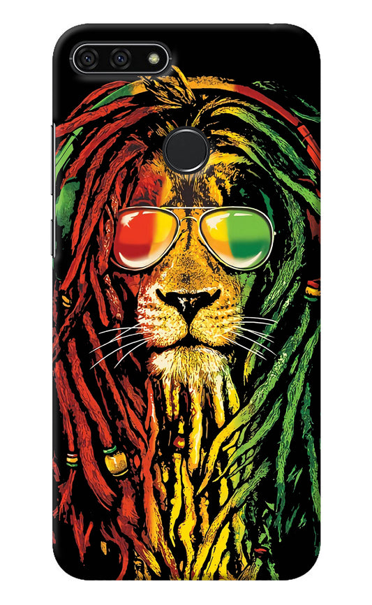 Rasta Lion Honor 7A Back Cover