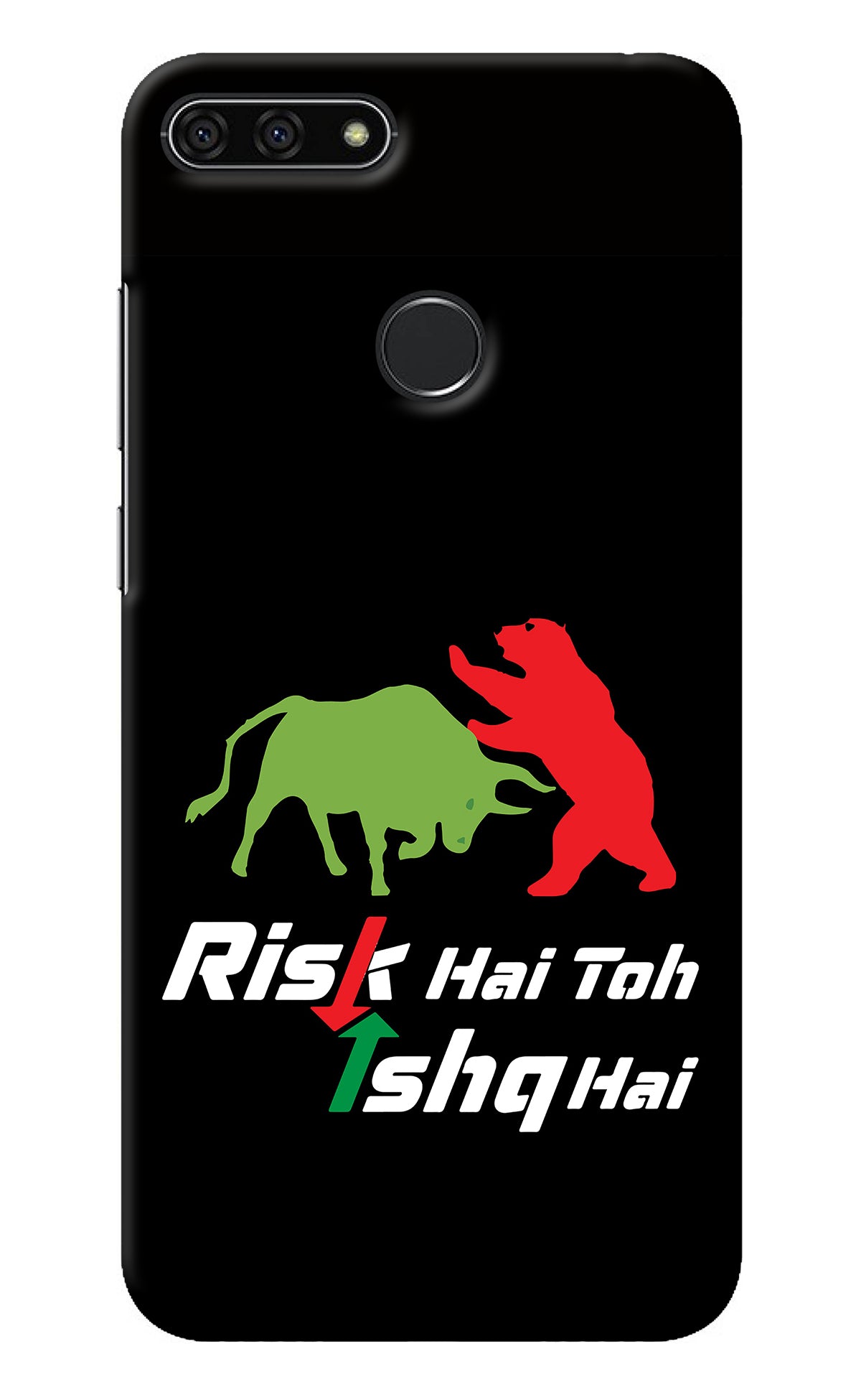 Risk Hai Toh Ishq Hai Honor 7A Back Cover