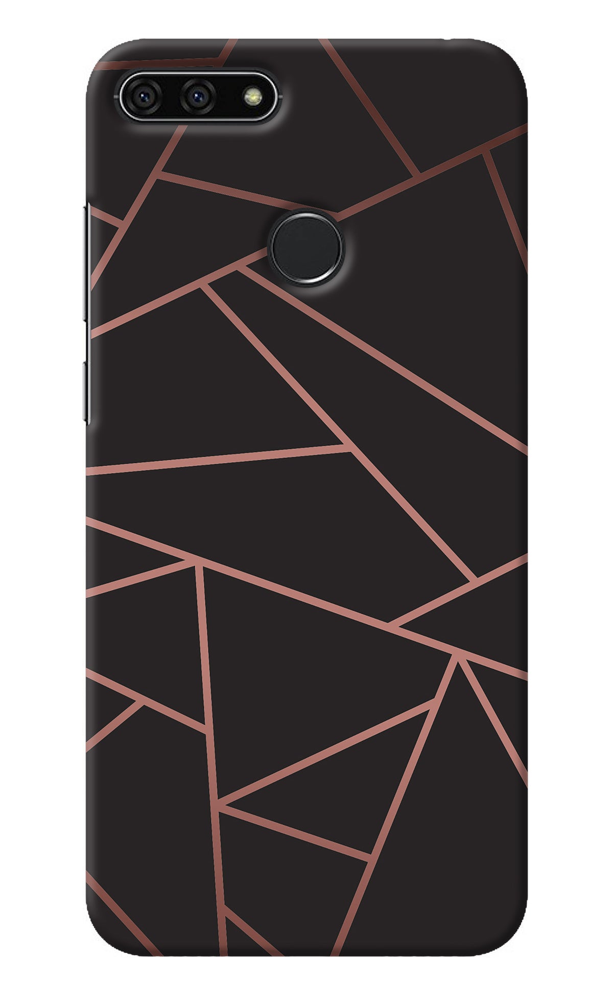 Geometric Pattern Honor 7A Back Cover