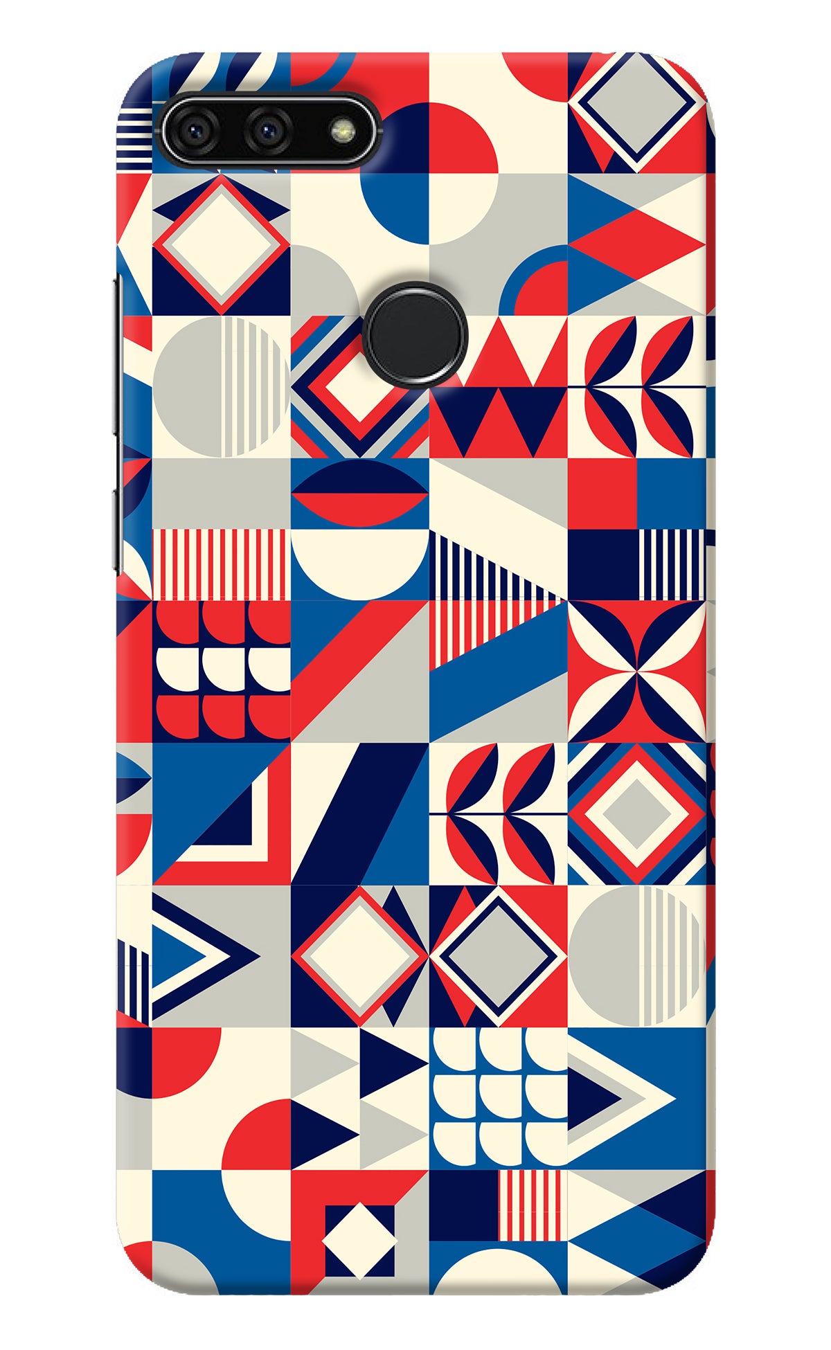 Colorful Pattern Honor 7A Back Cover