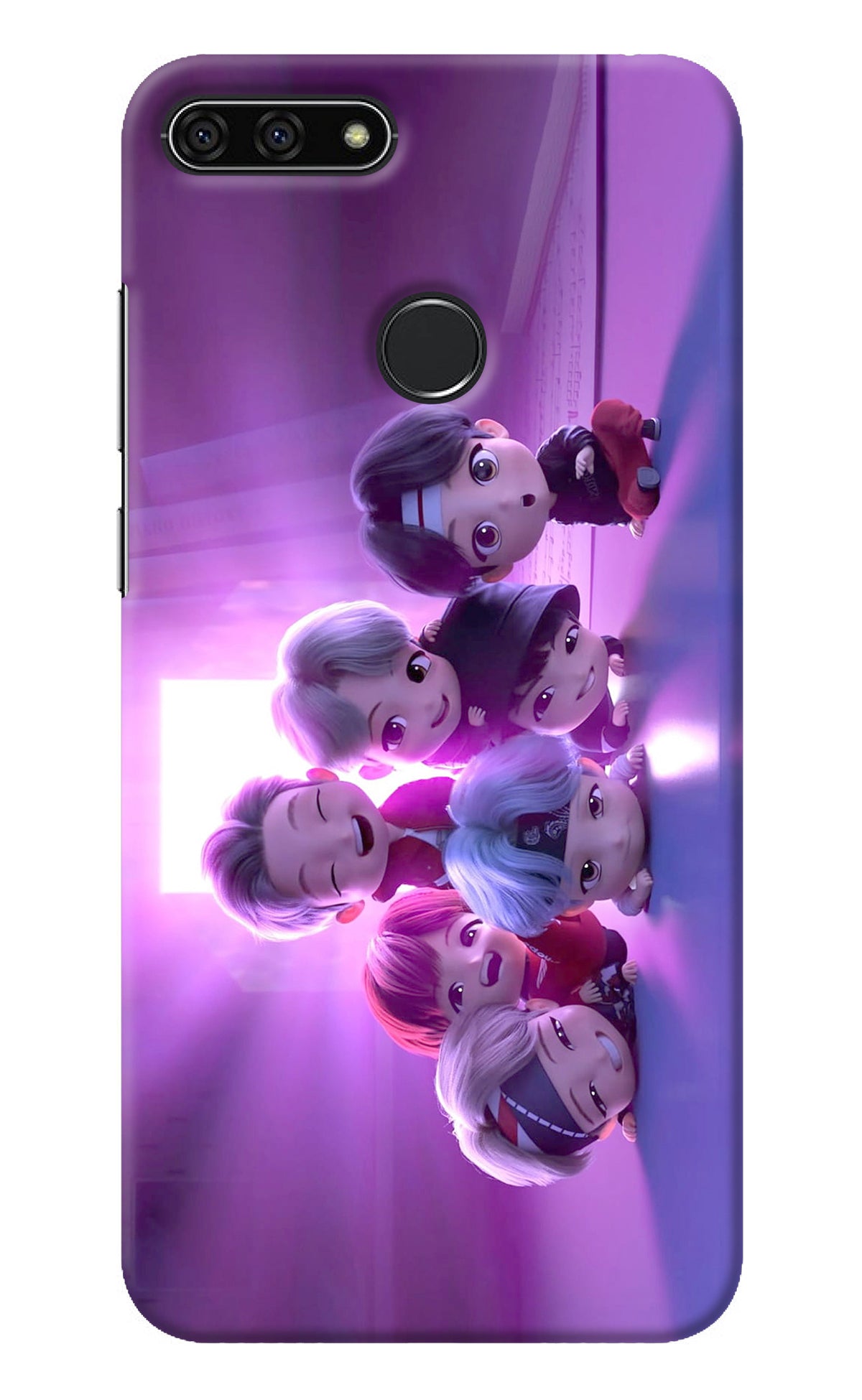 BTS Chibi Honor 7A Back Cover