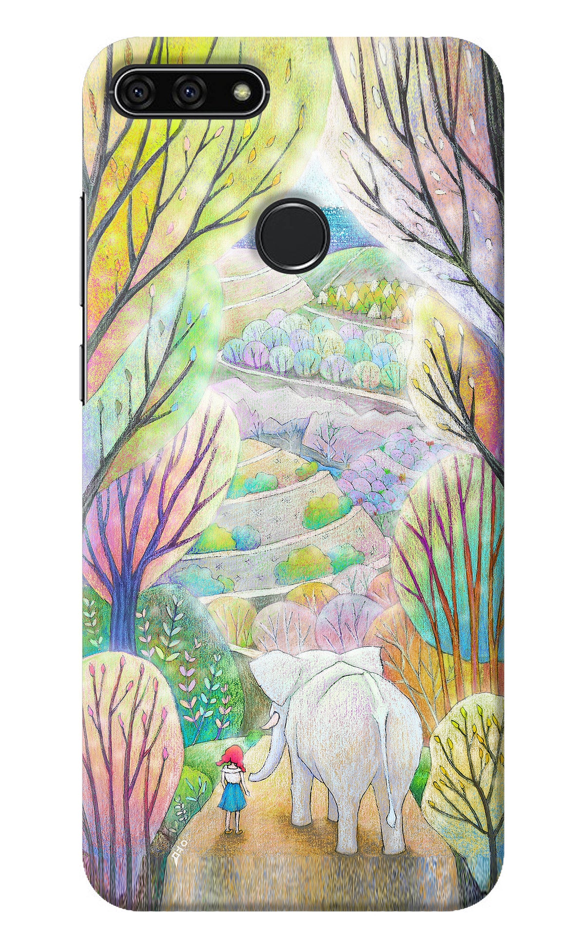 Nature Painting Honor 7A Back Cover