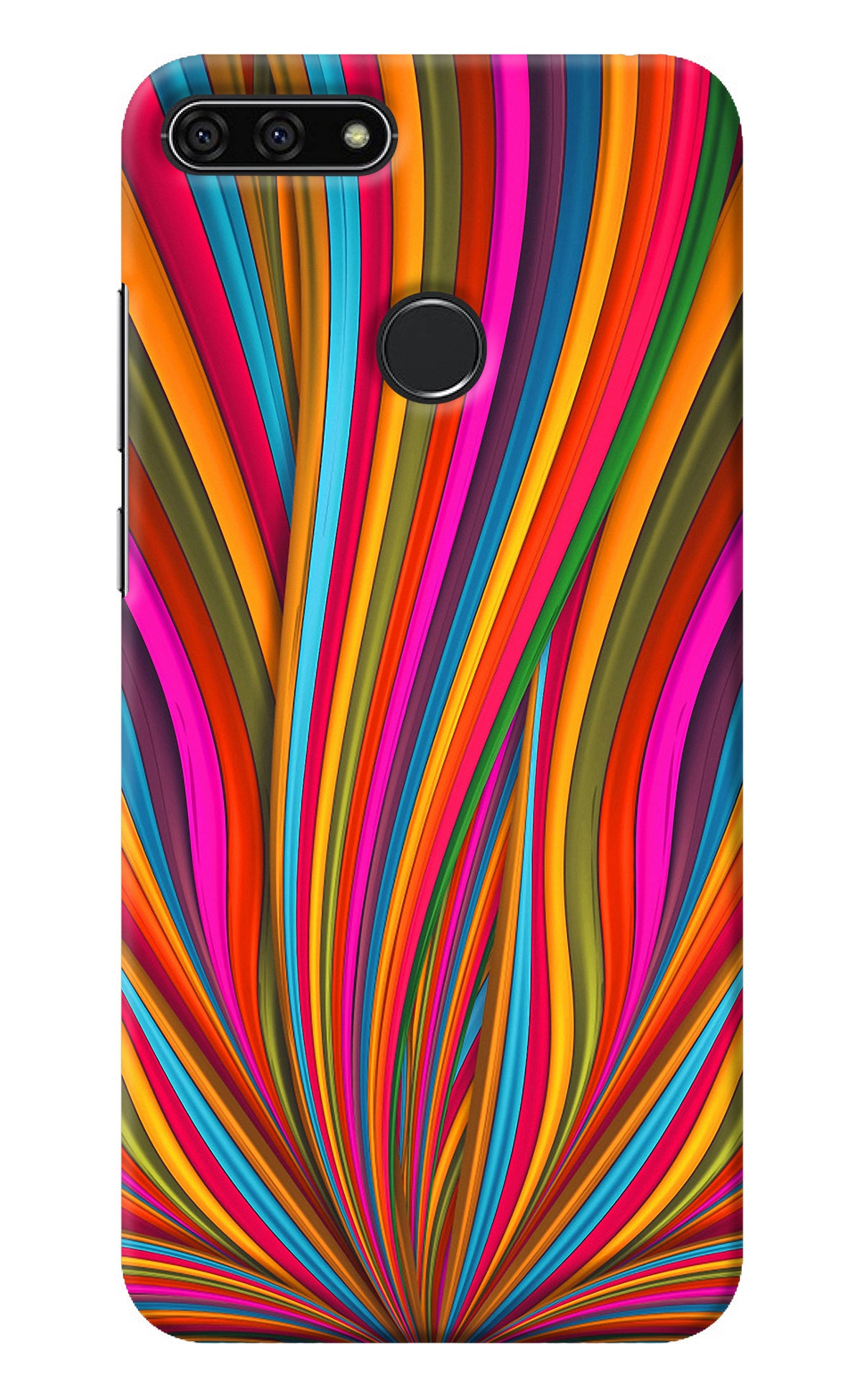 Trippy Wavy Honor 7A Back Cover