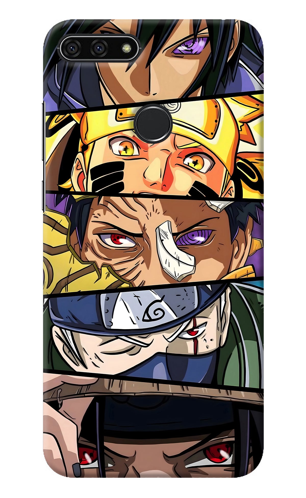 Naruto Character Honor 7A Back Cover