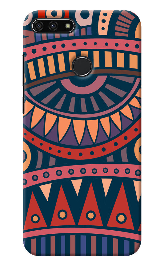 African Culture Design Honor 7A Back Cover