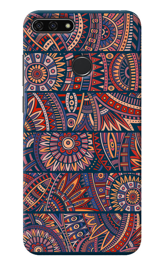 African Culture Design Honor 7A Back Cover