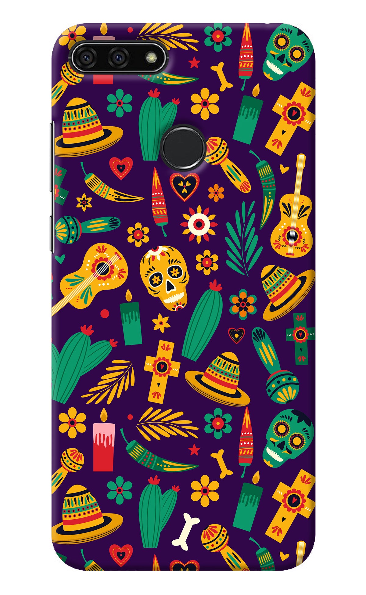 Mexican Artwork Honor 7A Back Cover