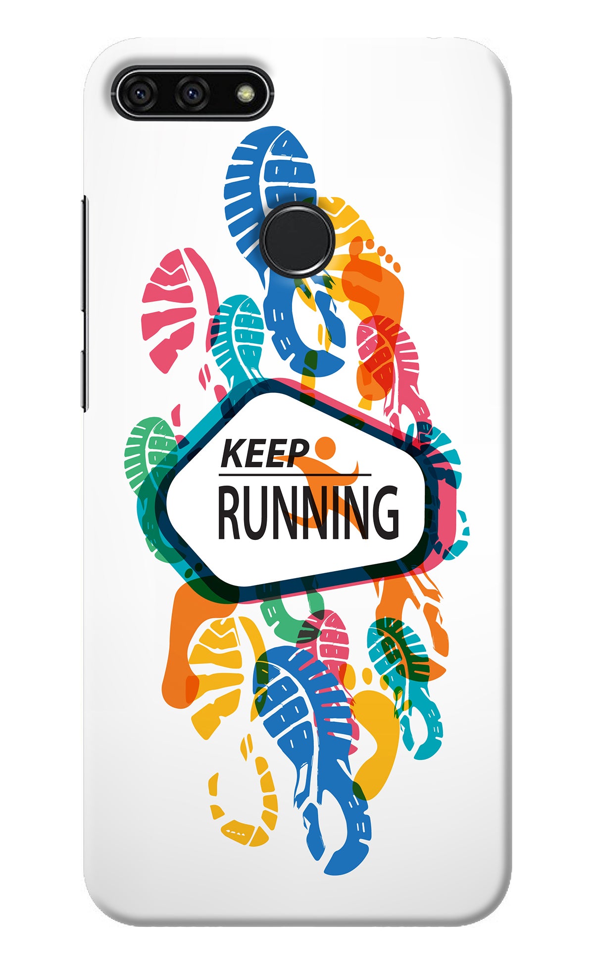 Keep Running Honor 7A Back Cover