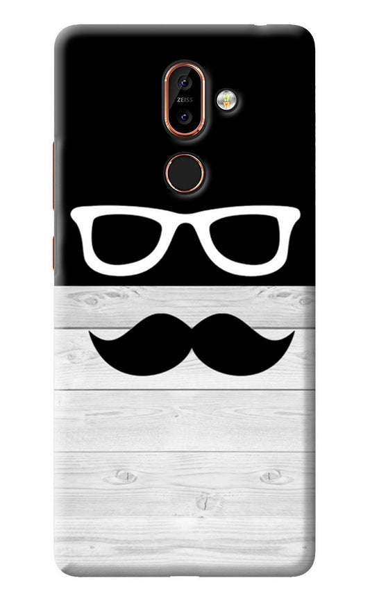 Mustache Nokia 7 Plus Back Cover