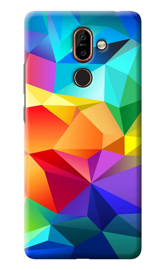 Abstract Pattern Nokia 7 Plus Back Cover