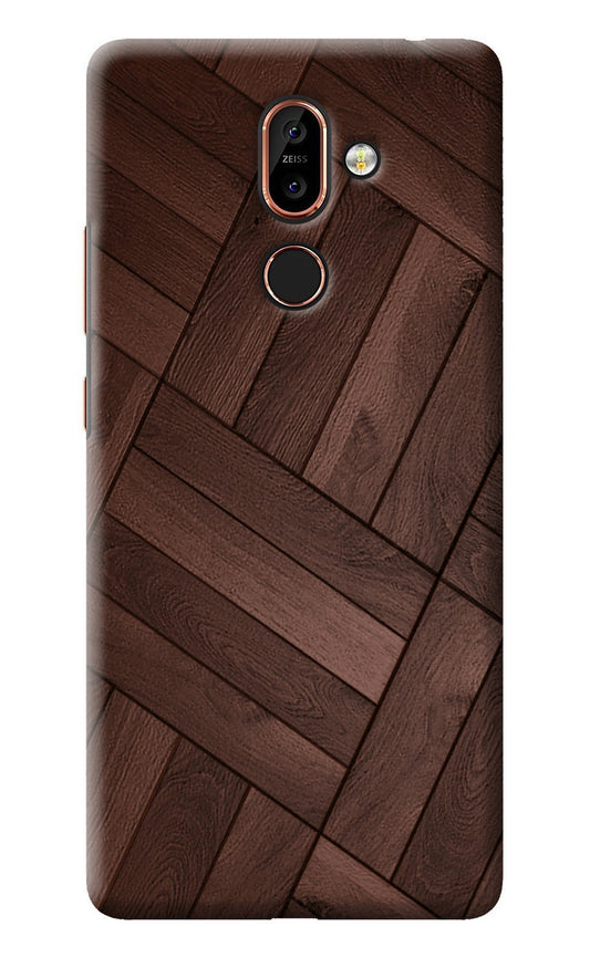 Wooden Texture Design Nokia 7 Plus Back Cover