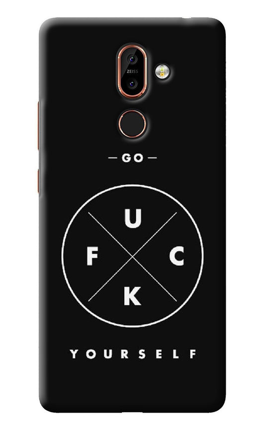 Go Fuck Yourself Nokia 7 Plus Back Cover