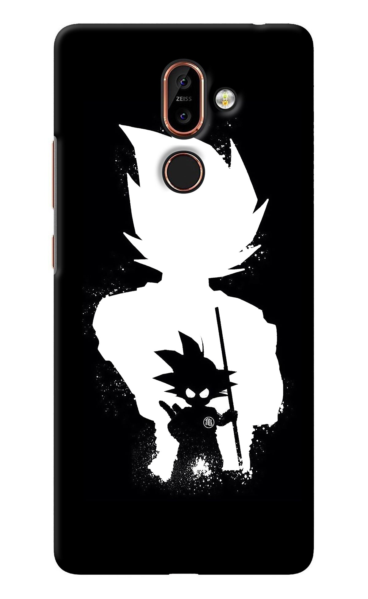 Goku Shadow Nokia 7 Plus Back Cover