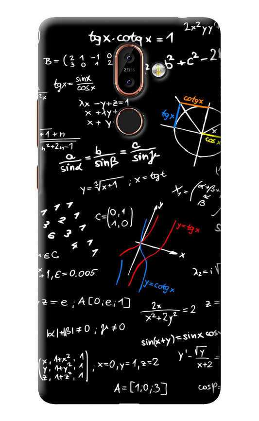 Mathematics Formula Nokia 7 Plus Back Cover