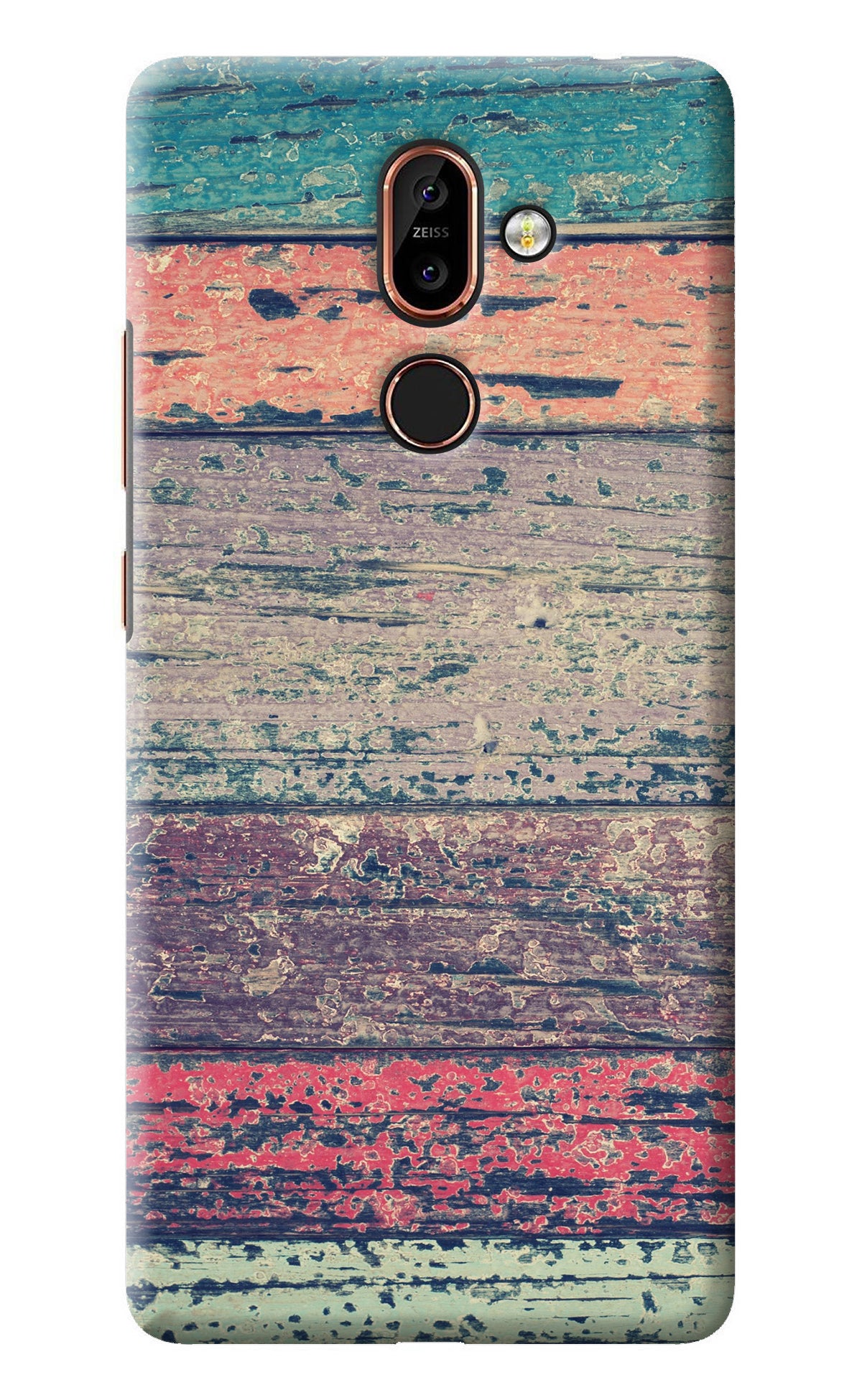Colourful Wall Nokia 7 Plus Back Cover