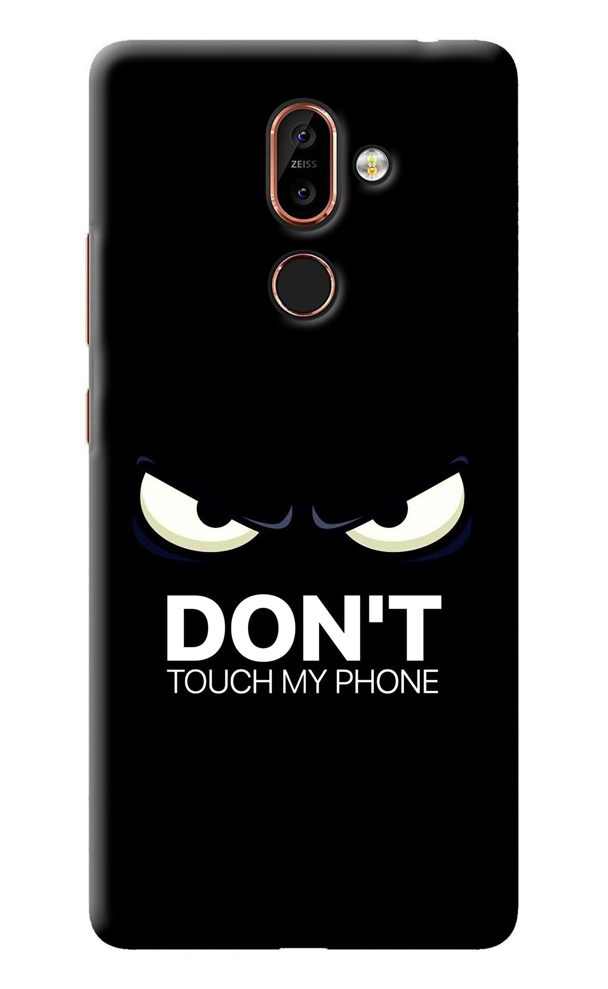 Don'T Touch My Phone Nokia 7 Plus Back Cover