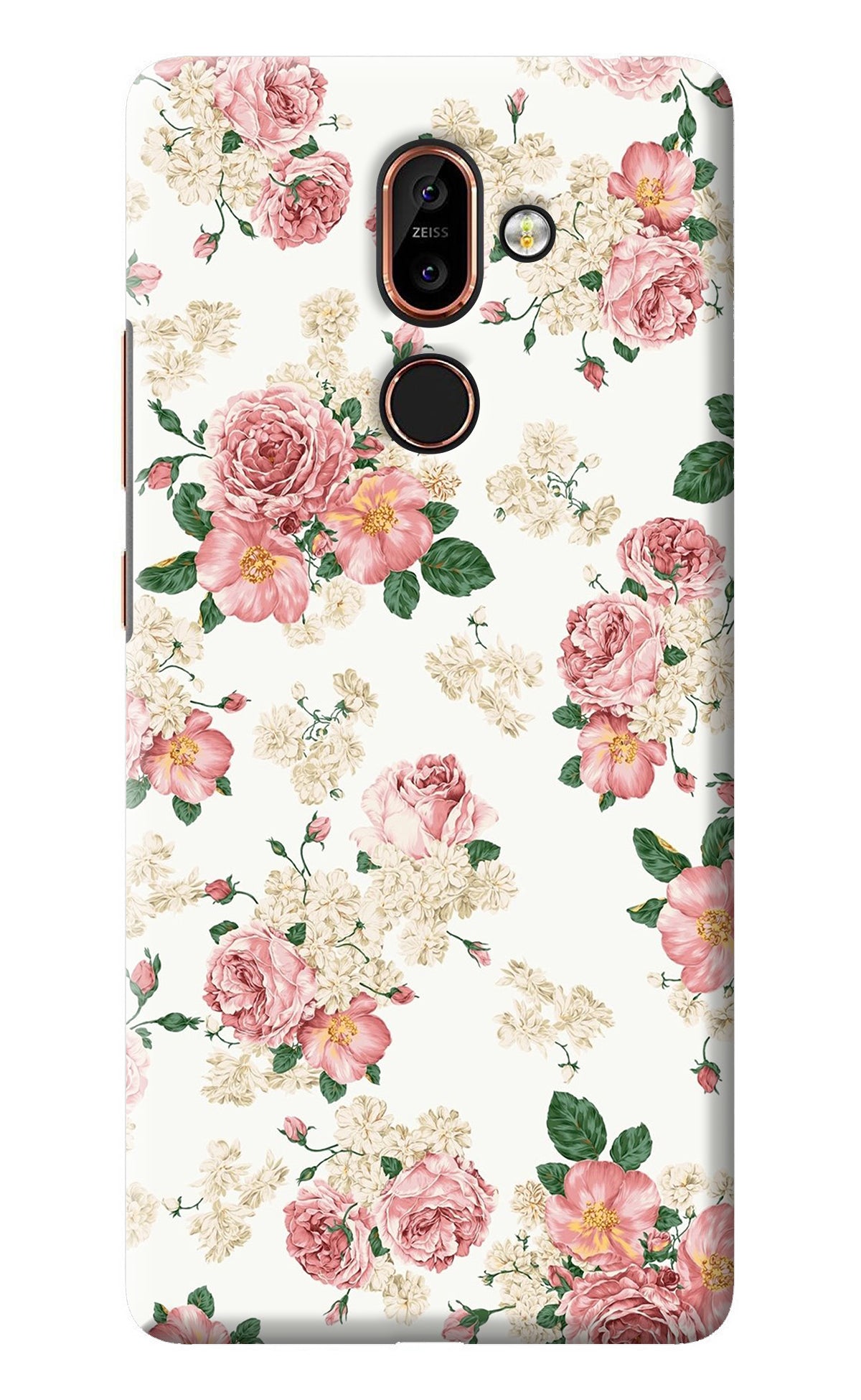 Flowers Nokia 7 Plus Back Cover