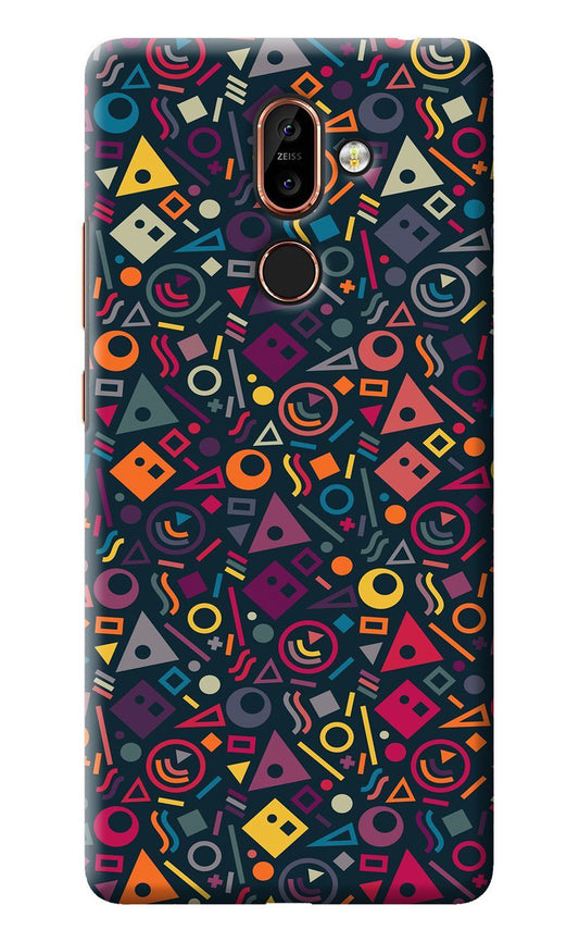 Geometric Abstract Nokia 7 Plus Back Cover