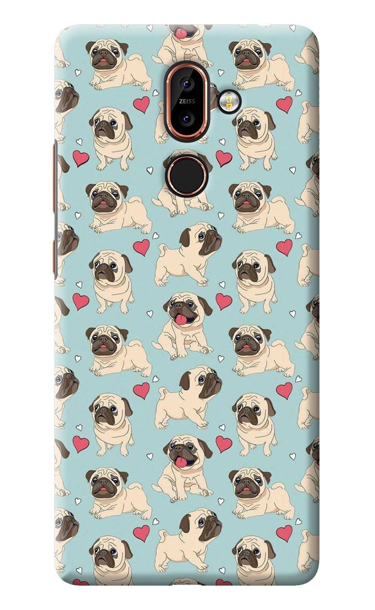 Pug Dog Nokia 7 Plus Back Cover