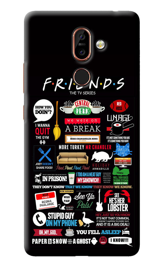 FRIENDS Nokia 7 Plus Back Cover
