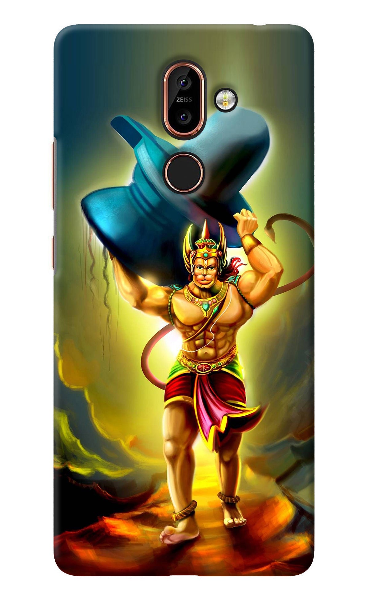 Lord Hanuman Nokia 7 Plus Back Cover