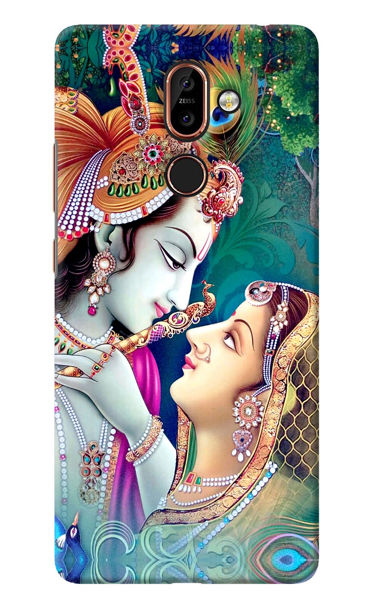 Lord Radha Krishna Nokia 7 Plus Back Cover