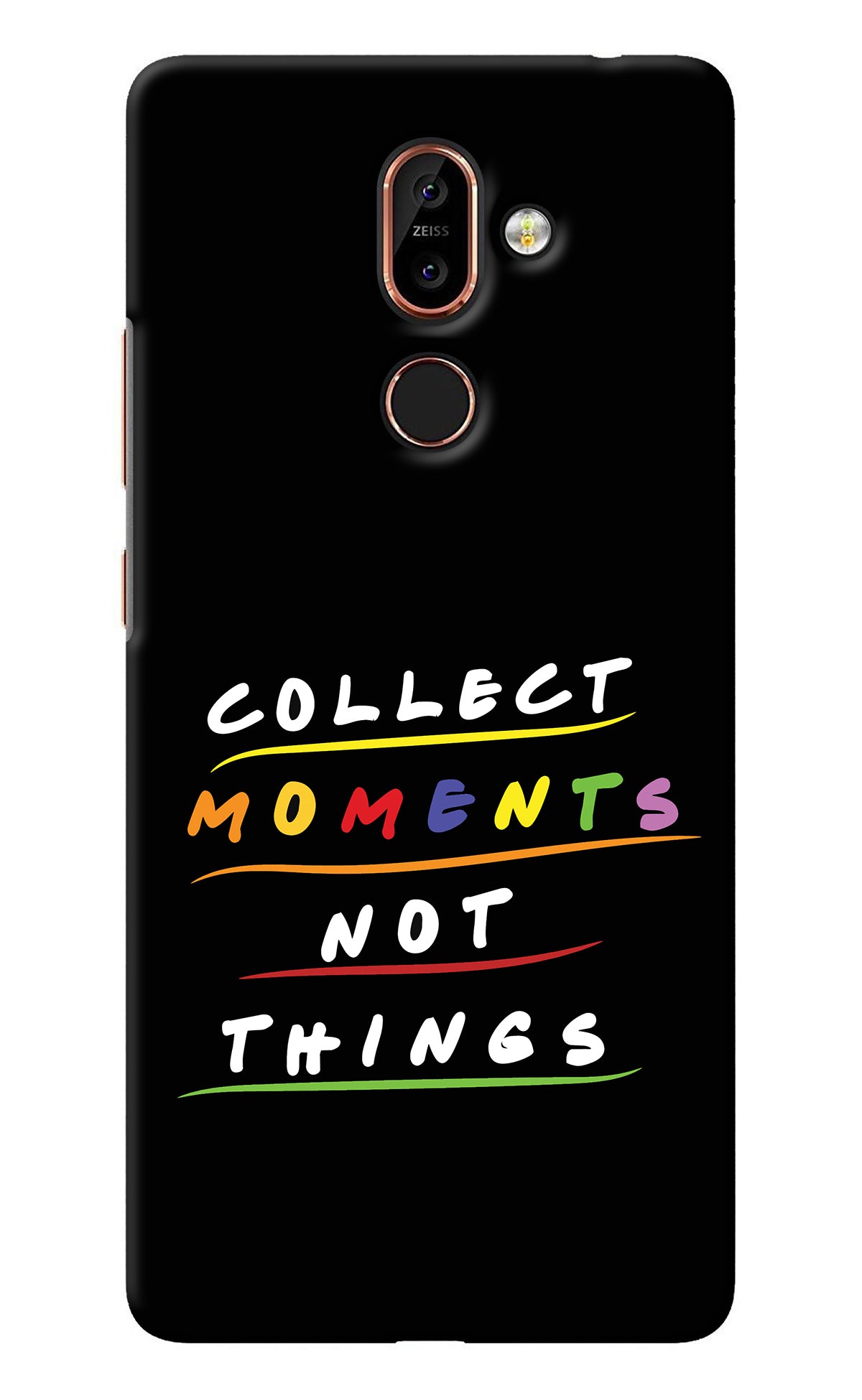 Collect Moments Not Things Nokia 7 Plus Back Cover