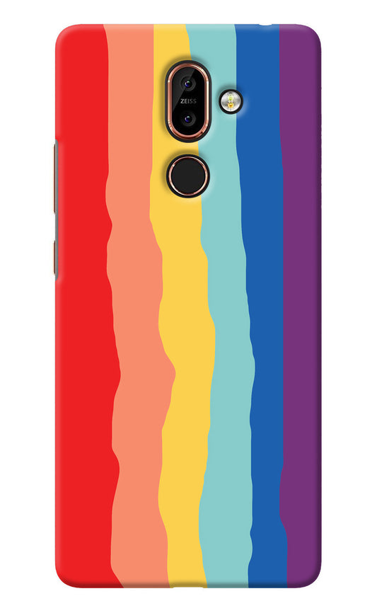 Rainbow Nokia 7 Plus Back Cover