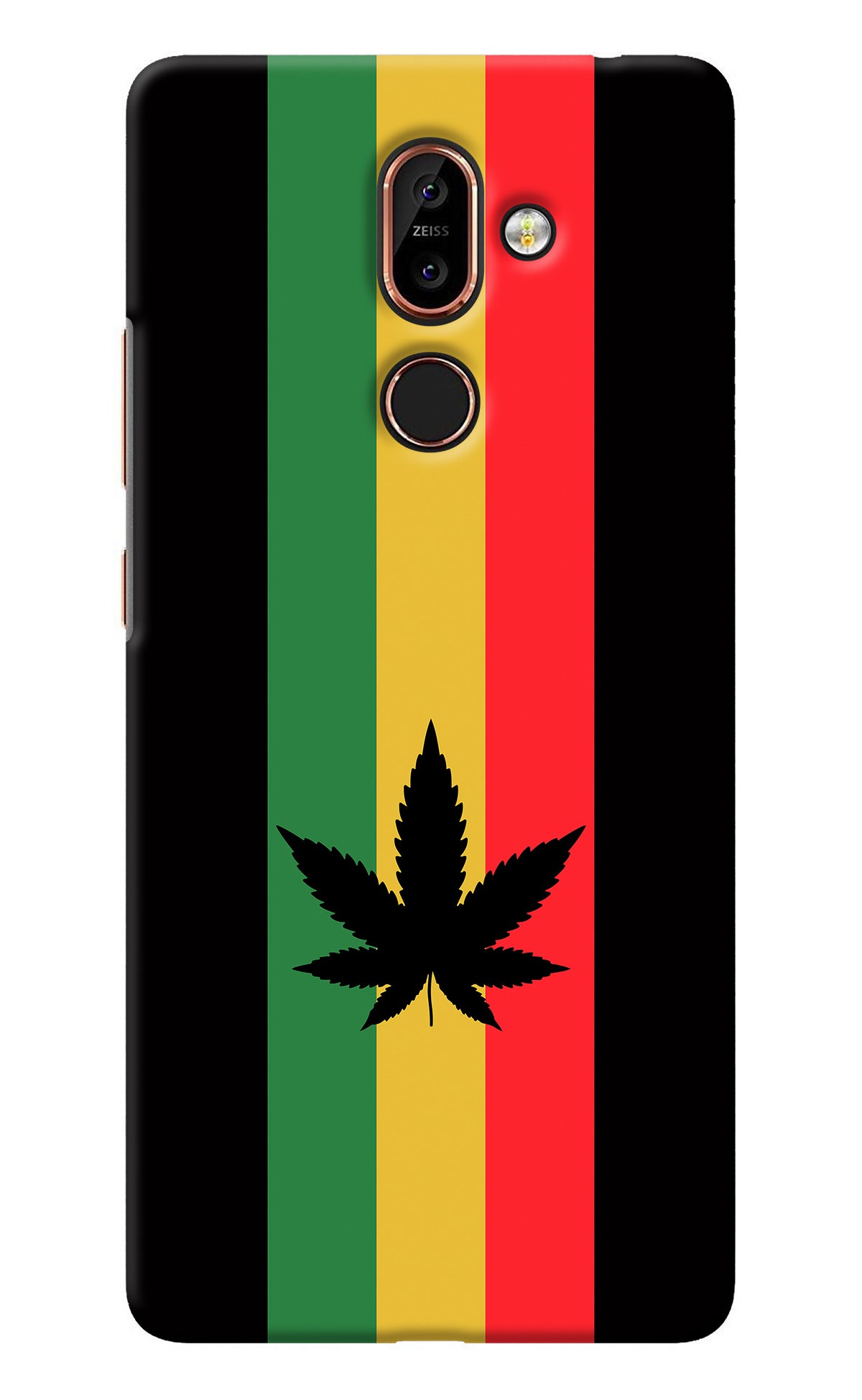 Weed Flag Nokia 7 Plus Back Cover