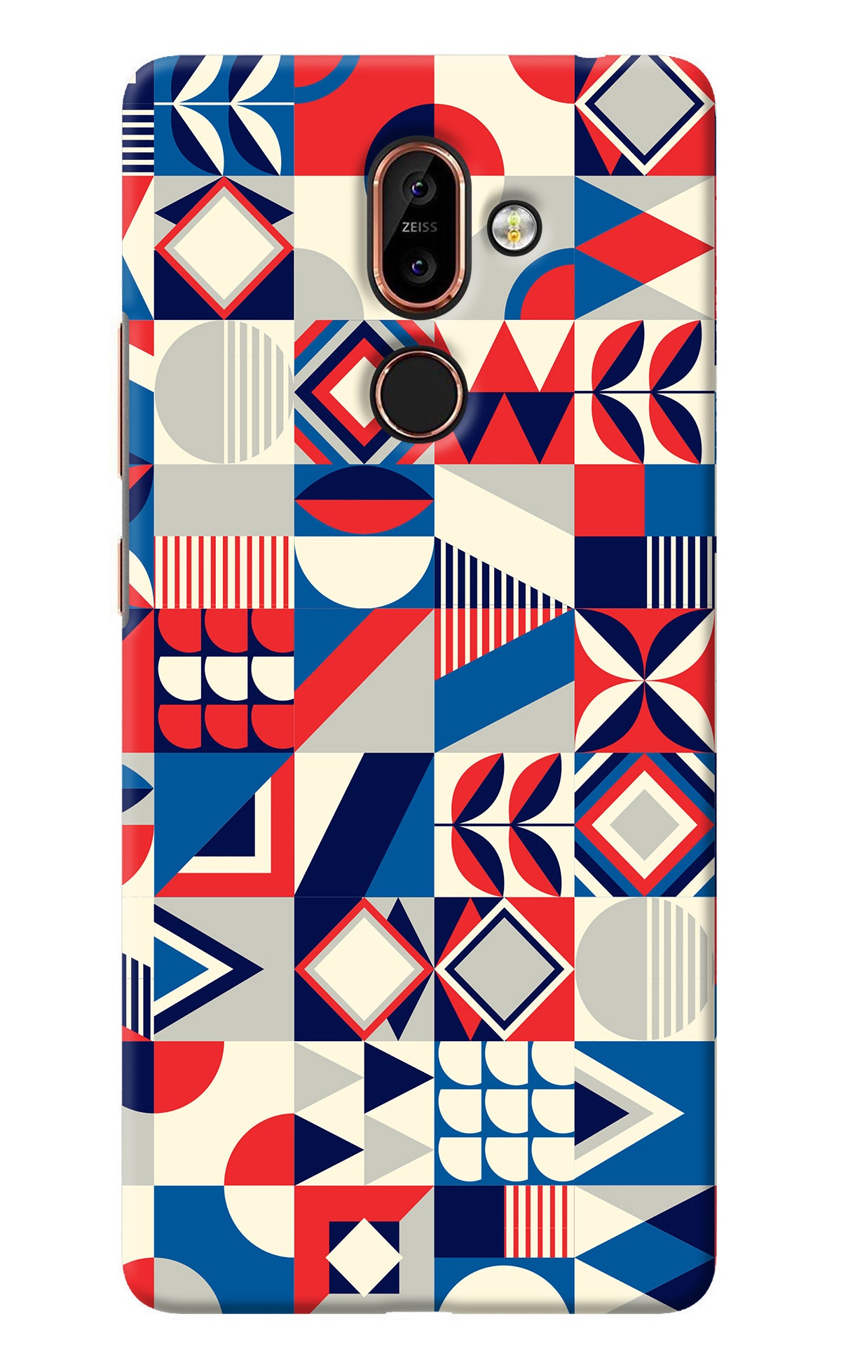 Colorful Pattern Nokia 7 Plus Back Cover