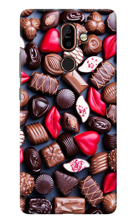 Chocolates Nokia 7 Plus Back Cover