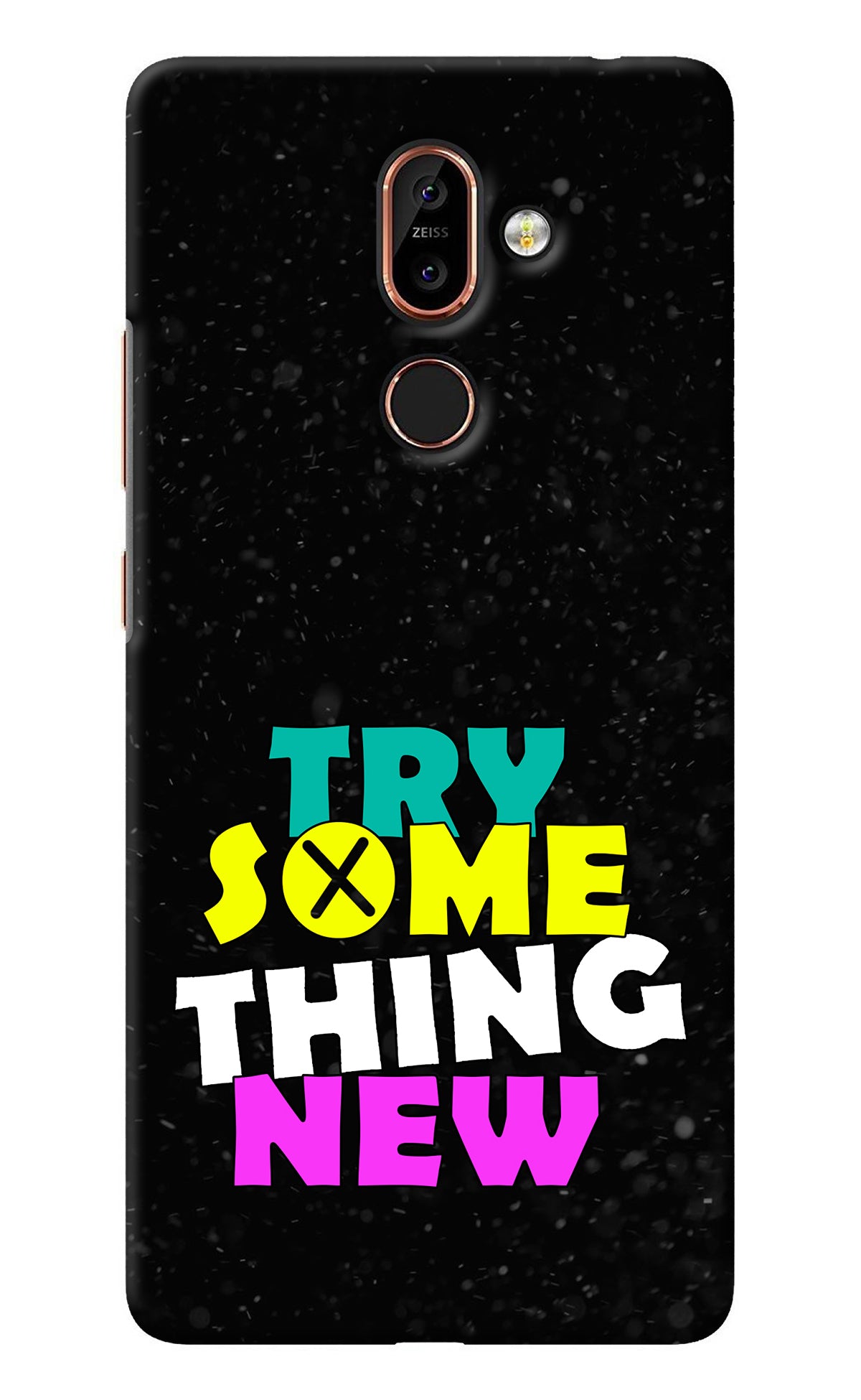 Try Something New Nokia 7 Plus Back Cover