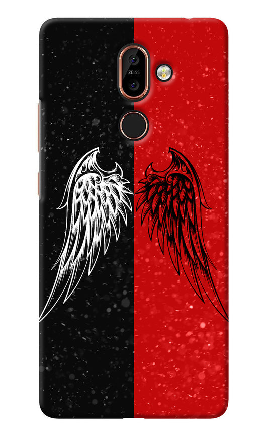 Wings Nokia 7 Plus Back Cover