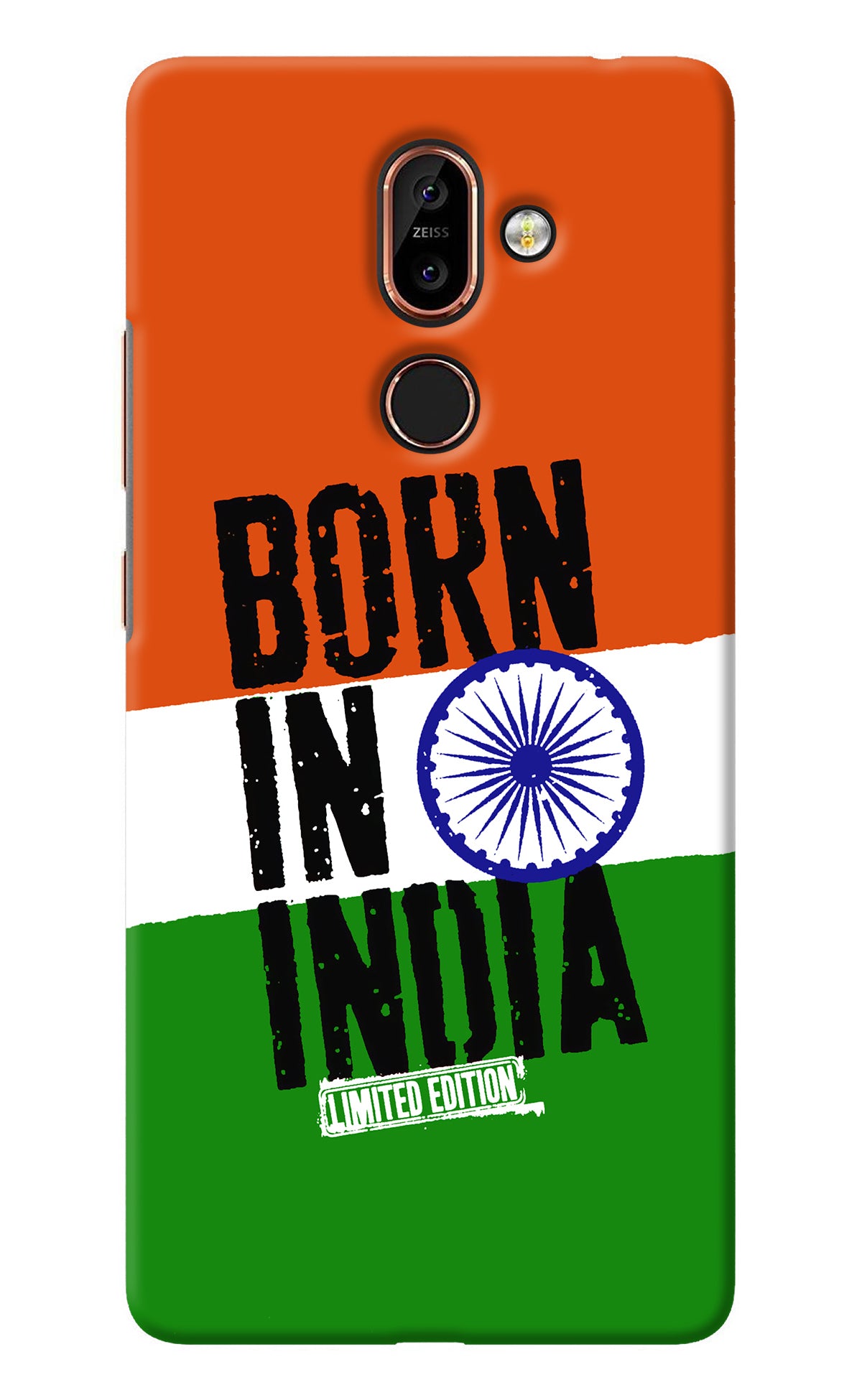 Born in India Nokia 7 Plus Back Cover