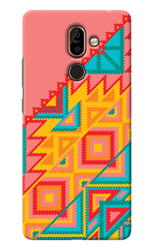 Aztec Tribal Nokia 7 Plus Back Cover