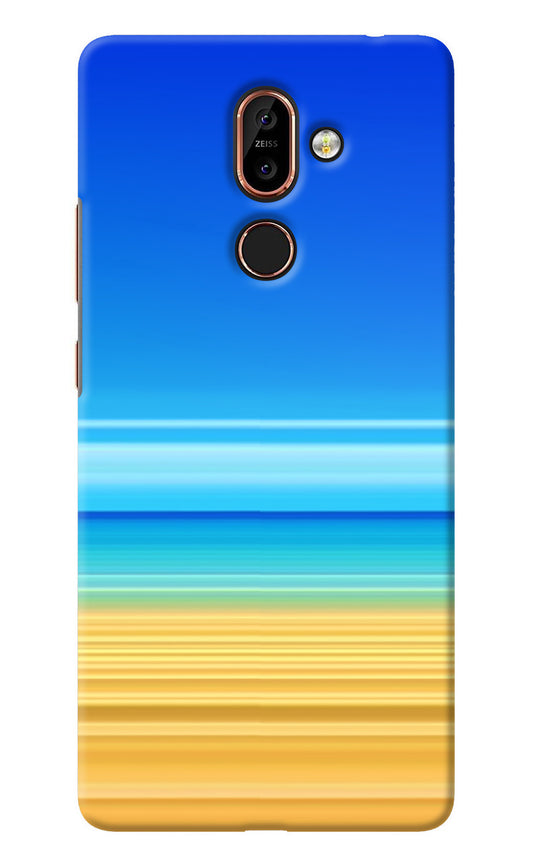 Beach Art Nokia 7 Plus Back Cover