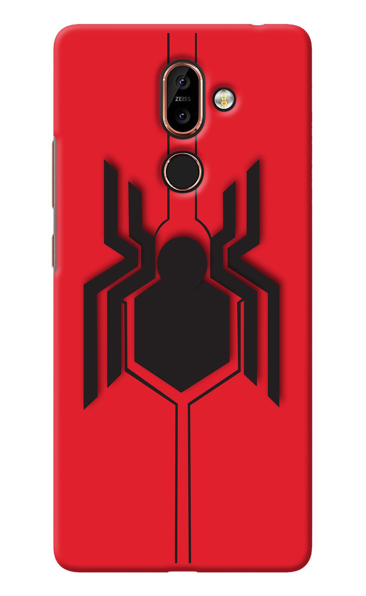 Spider Nokia 7 Plus Back Cover