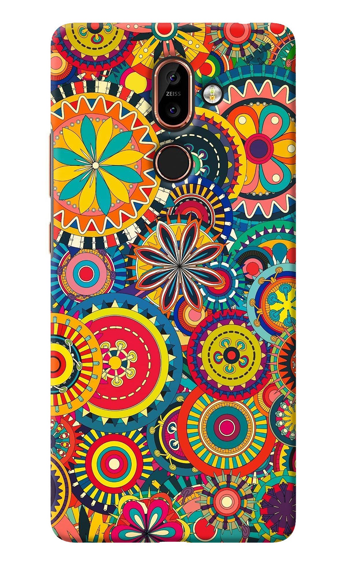 Gol Gol Art Nokia 7 Plus Back Cover