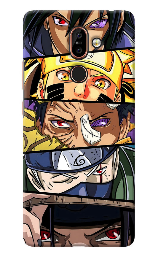 Naruto Character Nokia 7 Plus Back Cover