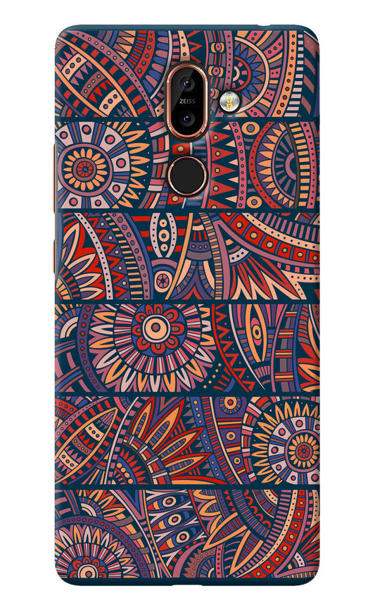 African Culture Design Nokia 7 Plus Back Cover