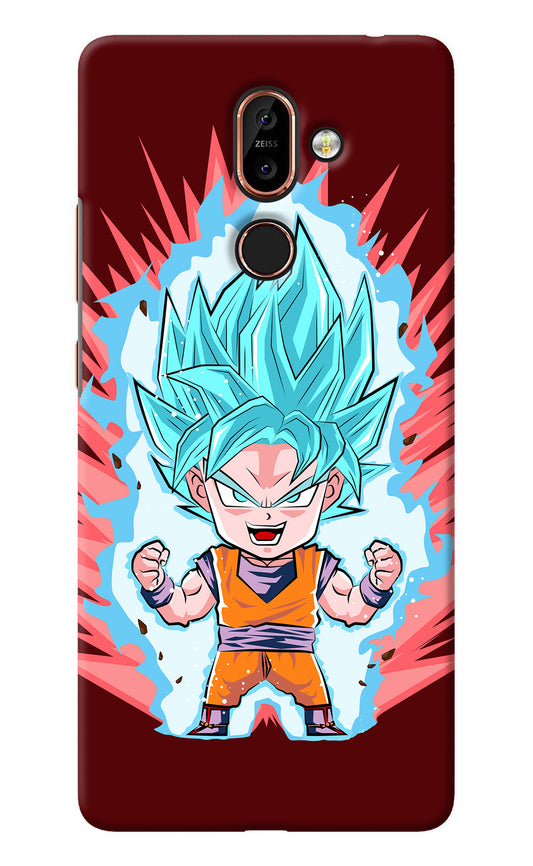 Goku Little Nokia 7 Plus Back Cover