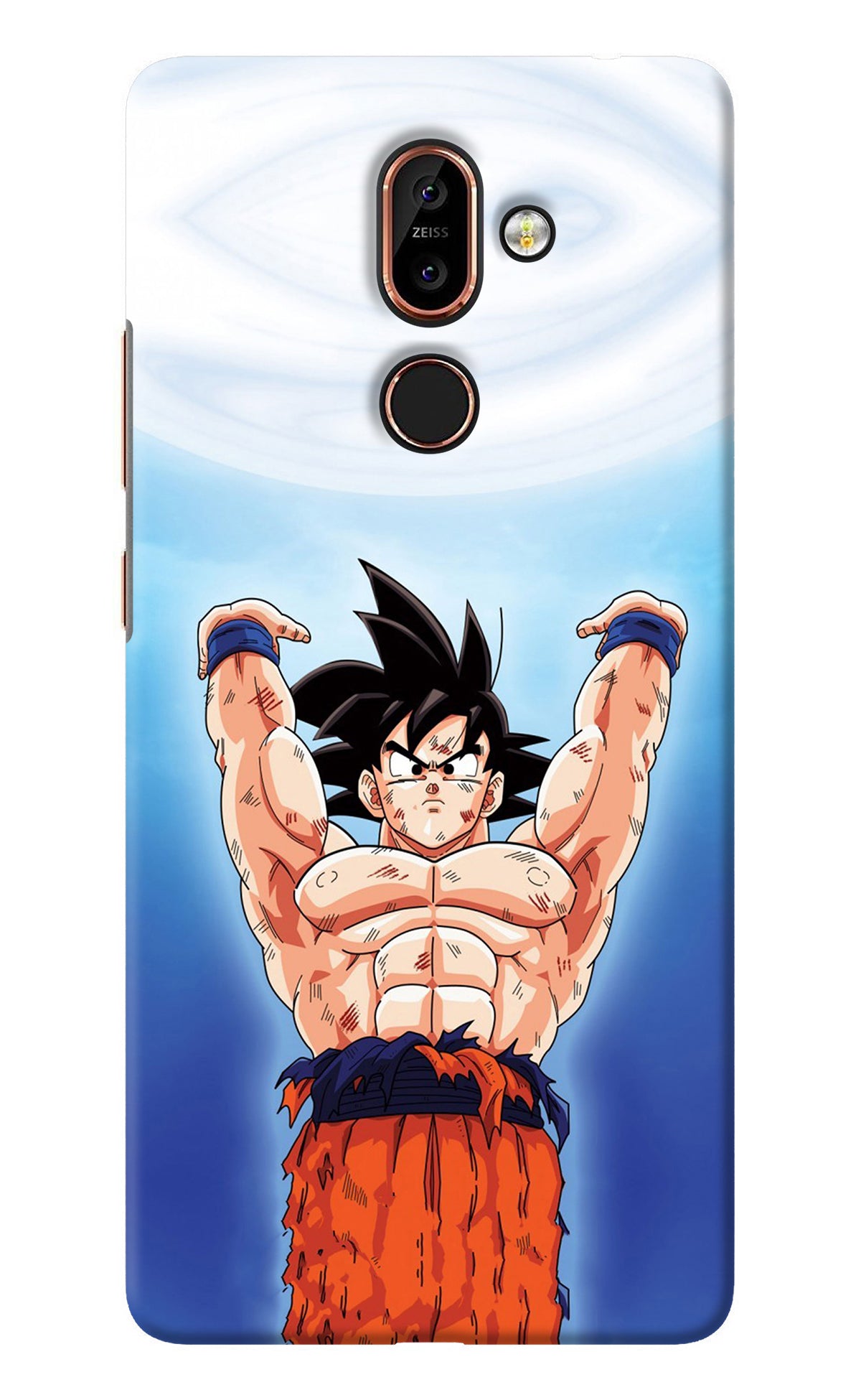 Goku Power Nokia 7 Plus Back Cover