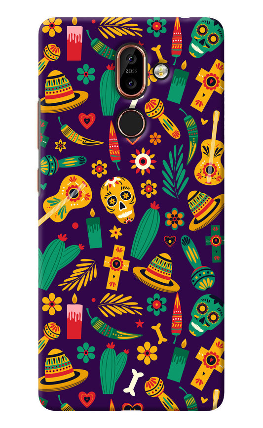 Mexican Artwork Nokia 7 Plus Back Cover