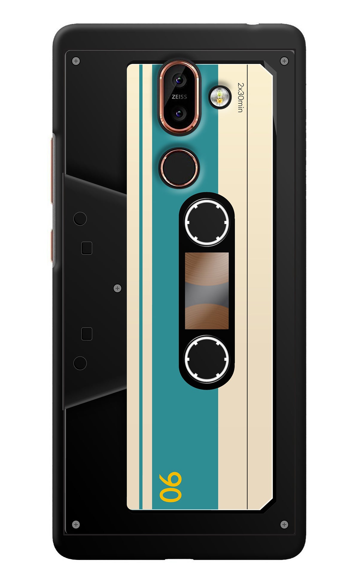 Cassette Nokia 7 Plus Back Cover